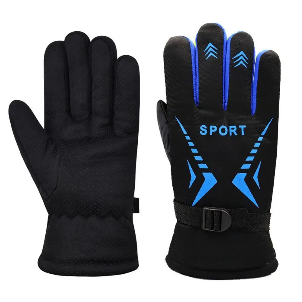 Guantes cálidos de invierno para regalo, manoplas deportivas ultraligeras con pantalla táctil, antideslizantes, con dedos completos, para montar al aire libre, equipo de equitación