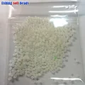 white soft beads