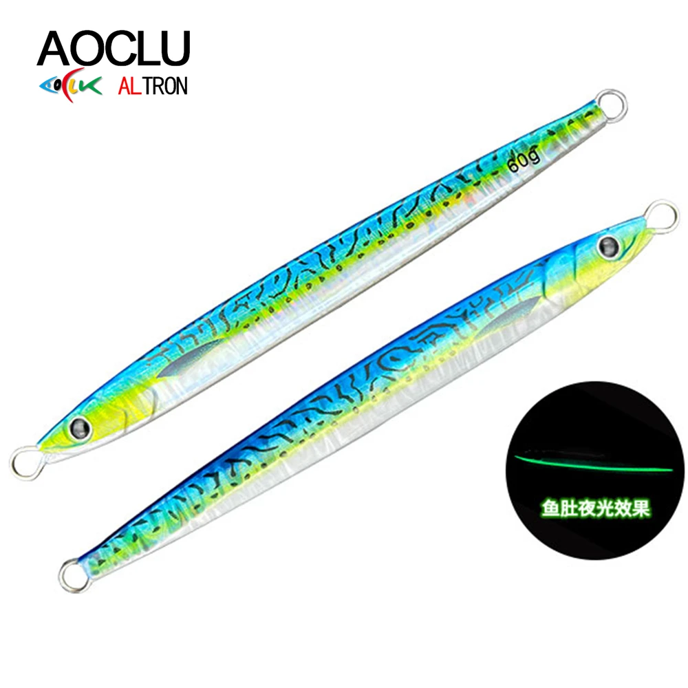 AOCLU Sardina Señuelo Jigging UV para lubina - imagen 4