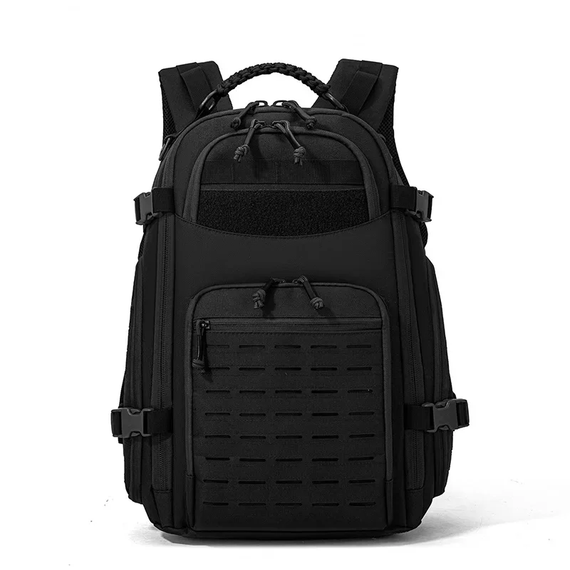 Mochila táctica 30L de pesca con MOLLE y corte láser impermeable - imagen 5