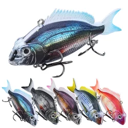 Señuelos de pesca duros VIB, 9cm, 32g, diseño realista, Swimbait dinámico, vibración que se hunde, cebo de pesca de mar de invierno, Wobblers para carpa lubina