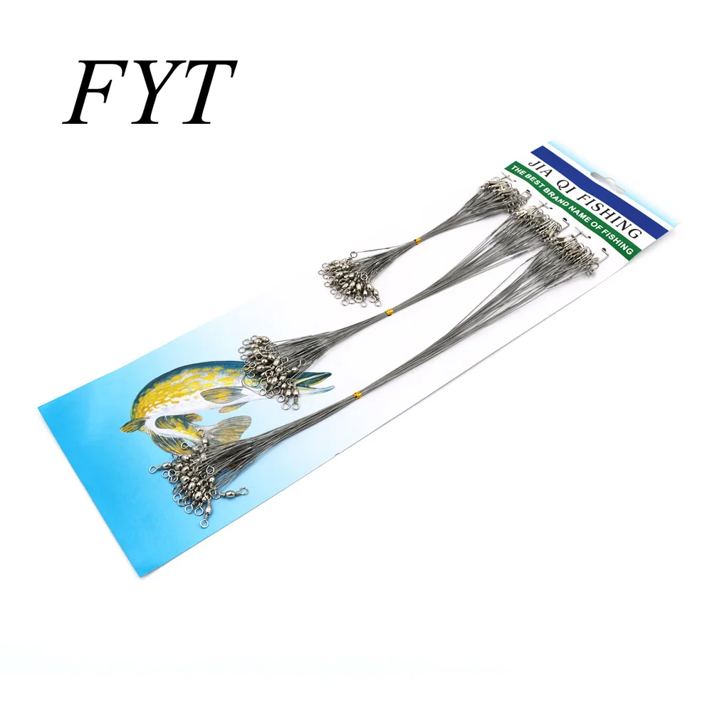 Sedal de pesca con eslabones giratorios, aparejos de pesca de 15cm, 23cm y 30cm, 72 unids/lote - imagen 2