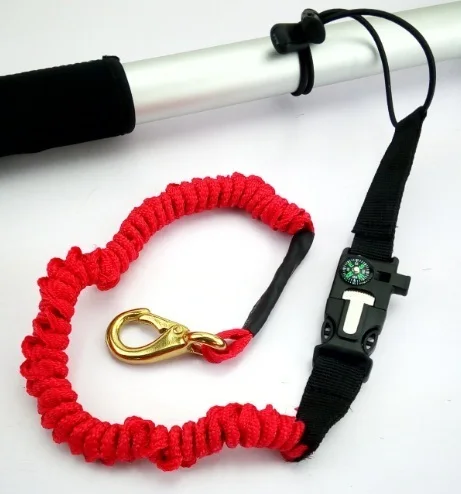 Accesorios para Kayak de pesca de paleta, varillas elásticas, aparejos de cuerda, correa de seguridad, supervivencia marina para barco, pesca, deportes acuáticos, carbono - imagen 4
