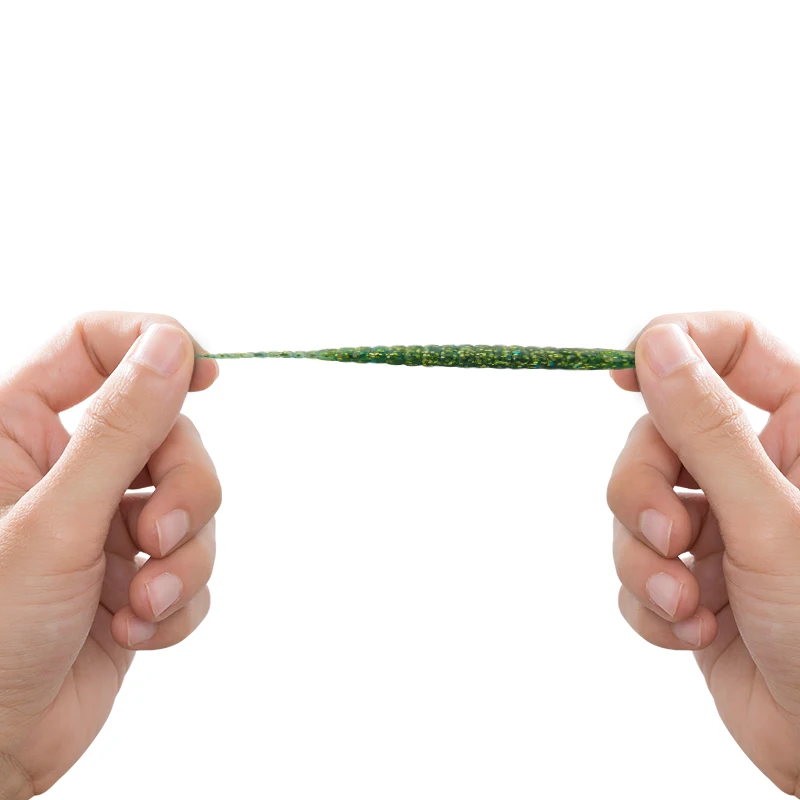 12 Uds. Señuelos de pesca blandos Ajing 4cm0,4g Mini Swimbait de plástico Rockfishing Stream River Sea depredadores más pequeños aparejos de tiro de gota - imagen 3