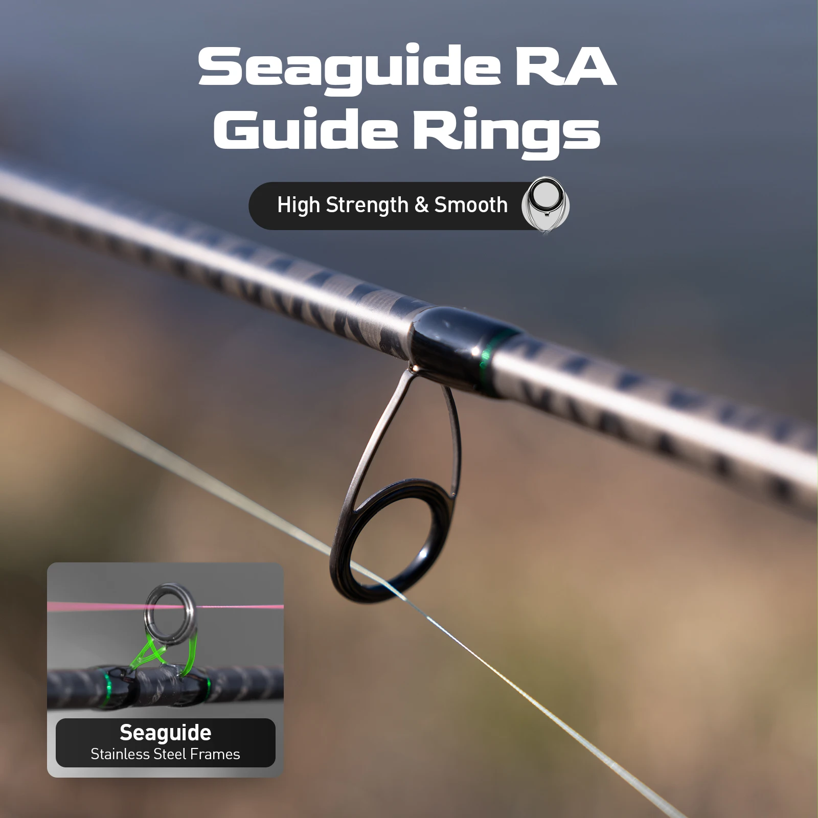 HANDING SINDOREI Cañas de pescar H/XH/XXH, 200g, peso del señuelo, cabeza de serpiente potente para Lucio, Spinning 2,13-2,69 M, caña gigante de acción rápida - imagen 5