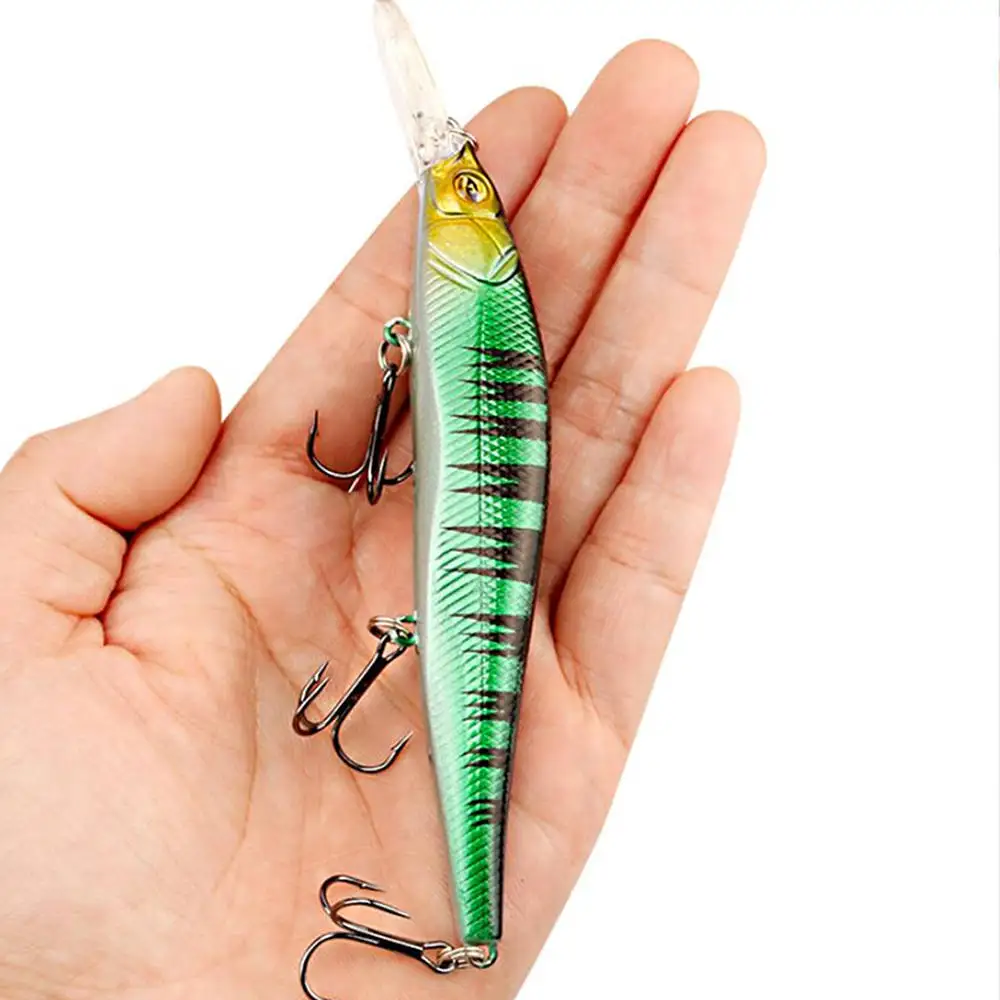 Señuelos flotantes de Pesca de pececillos, cebo duro de plástico Artificial, Wobblers, 13,5 cm, 15,8g, 1 piezas - imagen 5