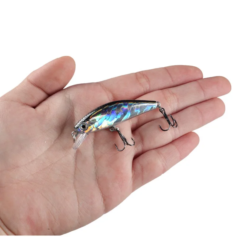 Señuelo de pesca Minnow para acampar, Jerkbait Wobblers, Crankbaits, cebo duro, Japón, pesca al aire libre, 6,5G, 55mm, 1 pieza - imagen 4