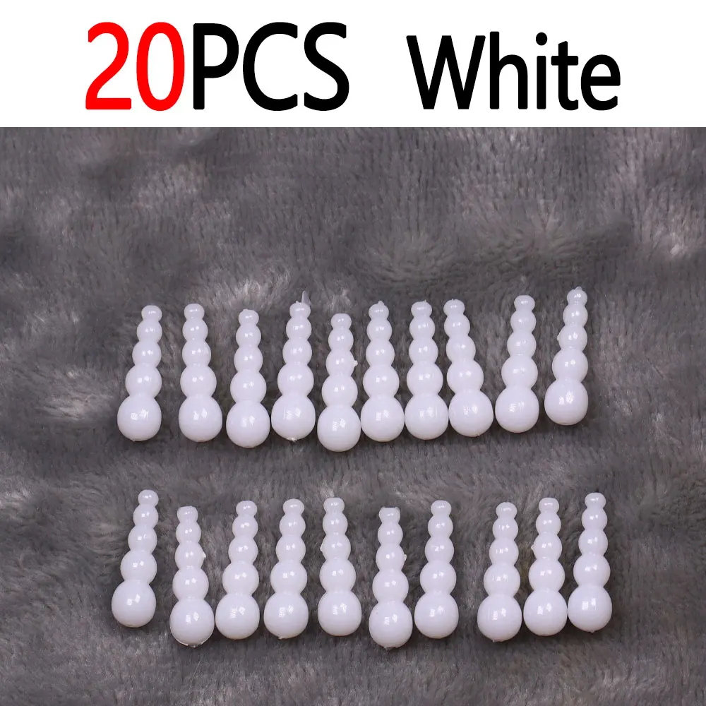 20pcs White