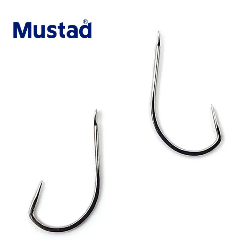 Anzuelo MUSTAD 13000SP-NI 1000 Uds venta al por mayor Uds./lote anzuelos altos sin púas pesca de carpa