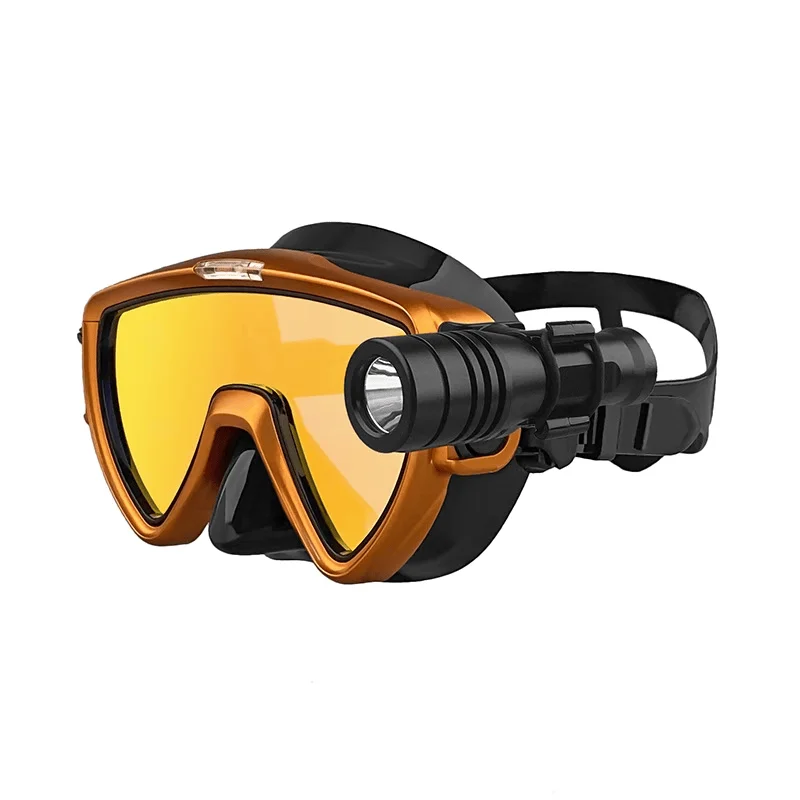 ALOMA Gafas de Buceo con Linterna Subacuática IPX8 Iluminación