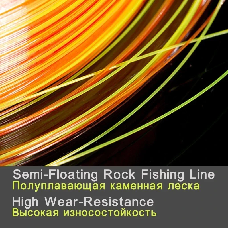 Ligne de pêche de roche monofilament, 500m, semi-flottant, double document, 02/10/2018, pôle de mer pour la pêche de roche - imagen 4