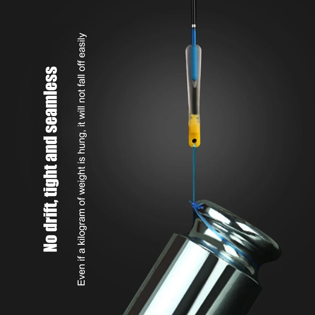 Base de flotador de pesca 20 piezas, soporte giratorio de silicona, tapón, bloque de equipo de pesca, accesorios de aparejos - imagen 5