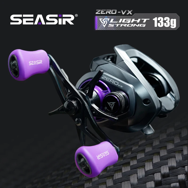 Seasir ZERO-VX Carrete Baitcasting Ultraligero