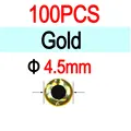 4.5mm Gold100pcs