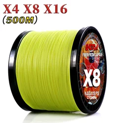 Sedal trenzado PE GHOTDA 500m – Resistente para pesca en mar
