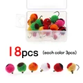 18pcs mix color