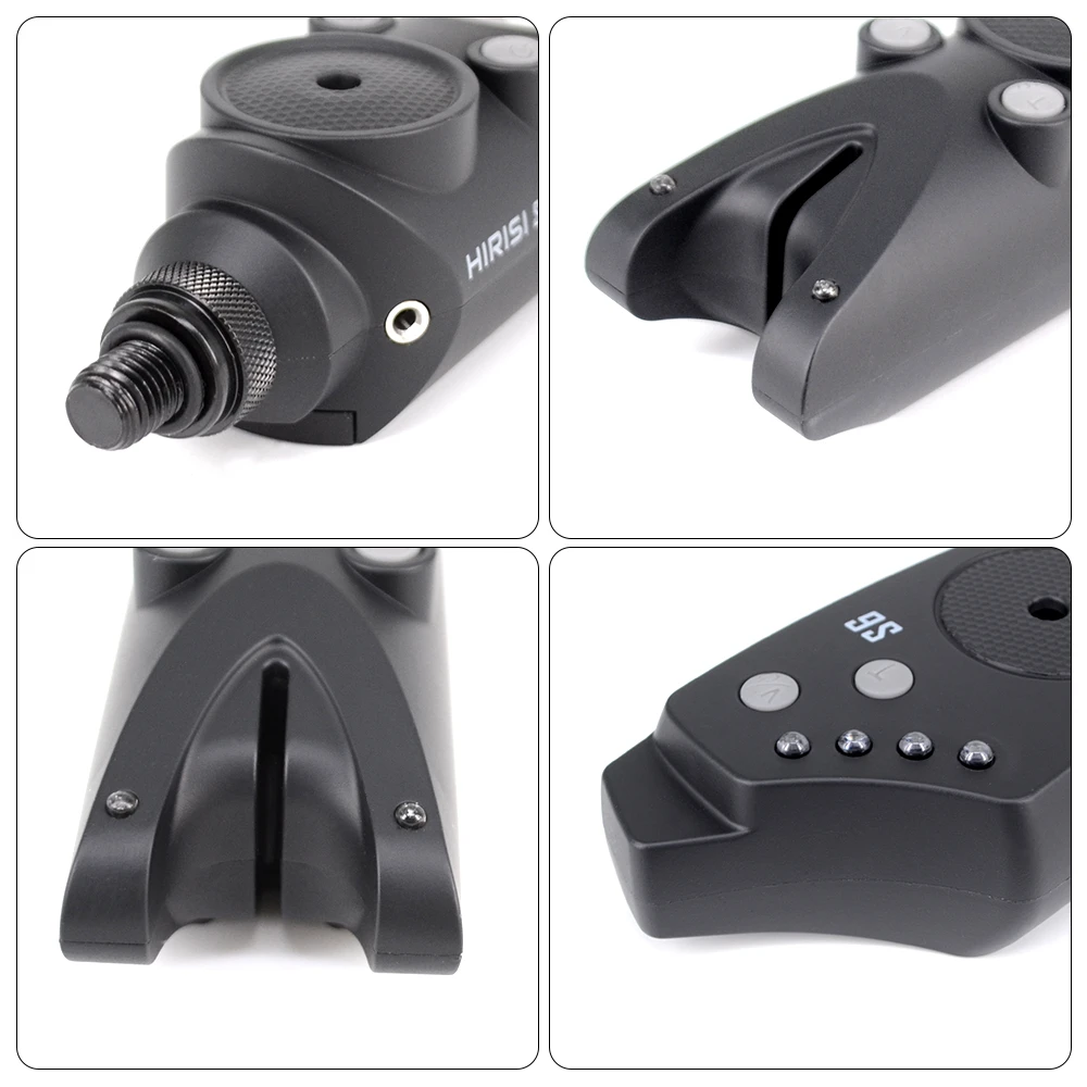 Hirisi-Juego de alarma de pesca de carpa, alarma de mordedura de pesca inalámbrica impermeable, accesorios de pesca, indicador de mordedura de pesca S6 - imagen 4