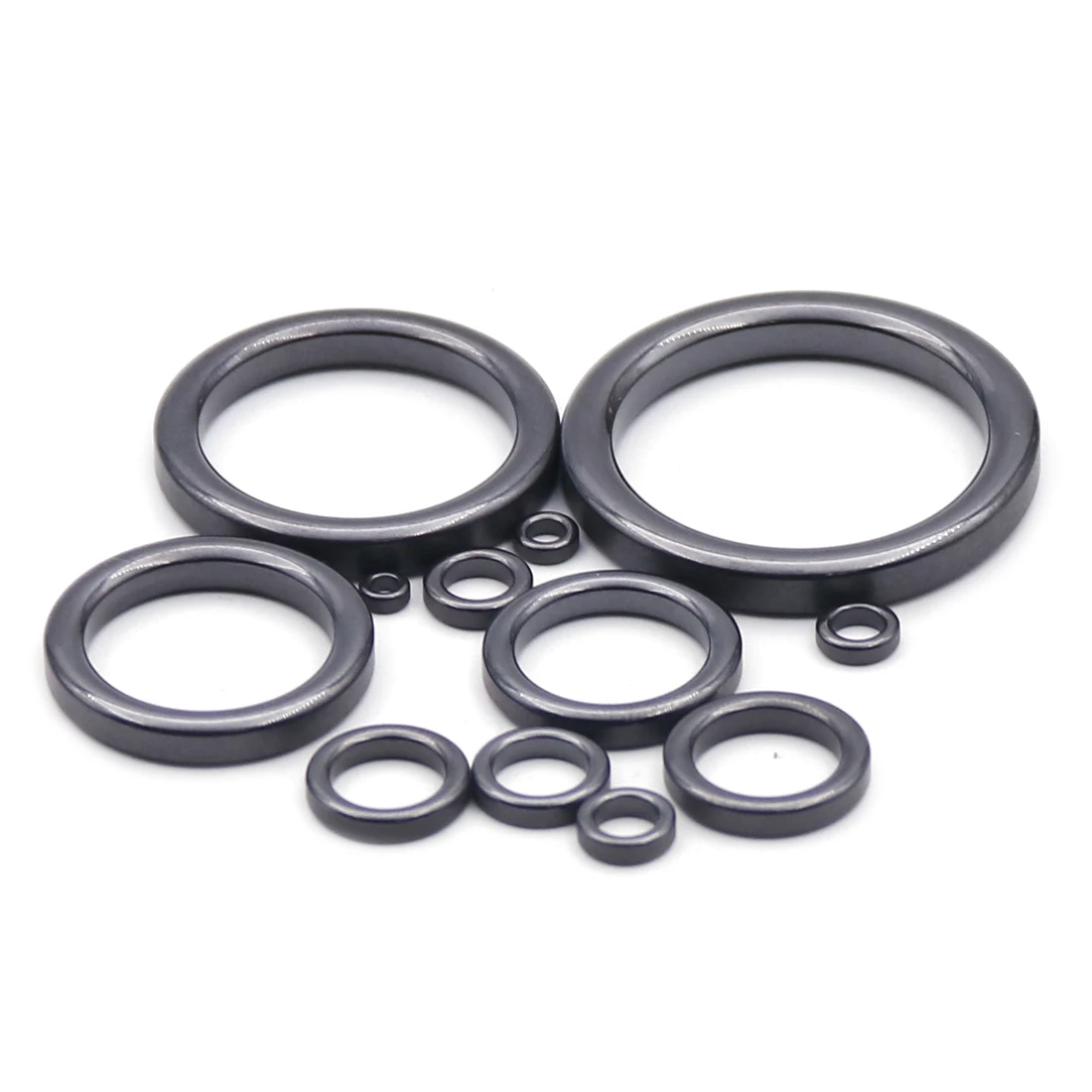 FishTrip 10 Uds ~ 48 Uds Kit de reparación de anillo guía de caña de pescar anillo de cerámica suave resistente al desgaste - imagen 5