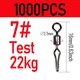 1000pcs size 7