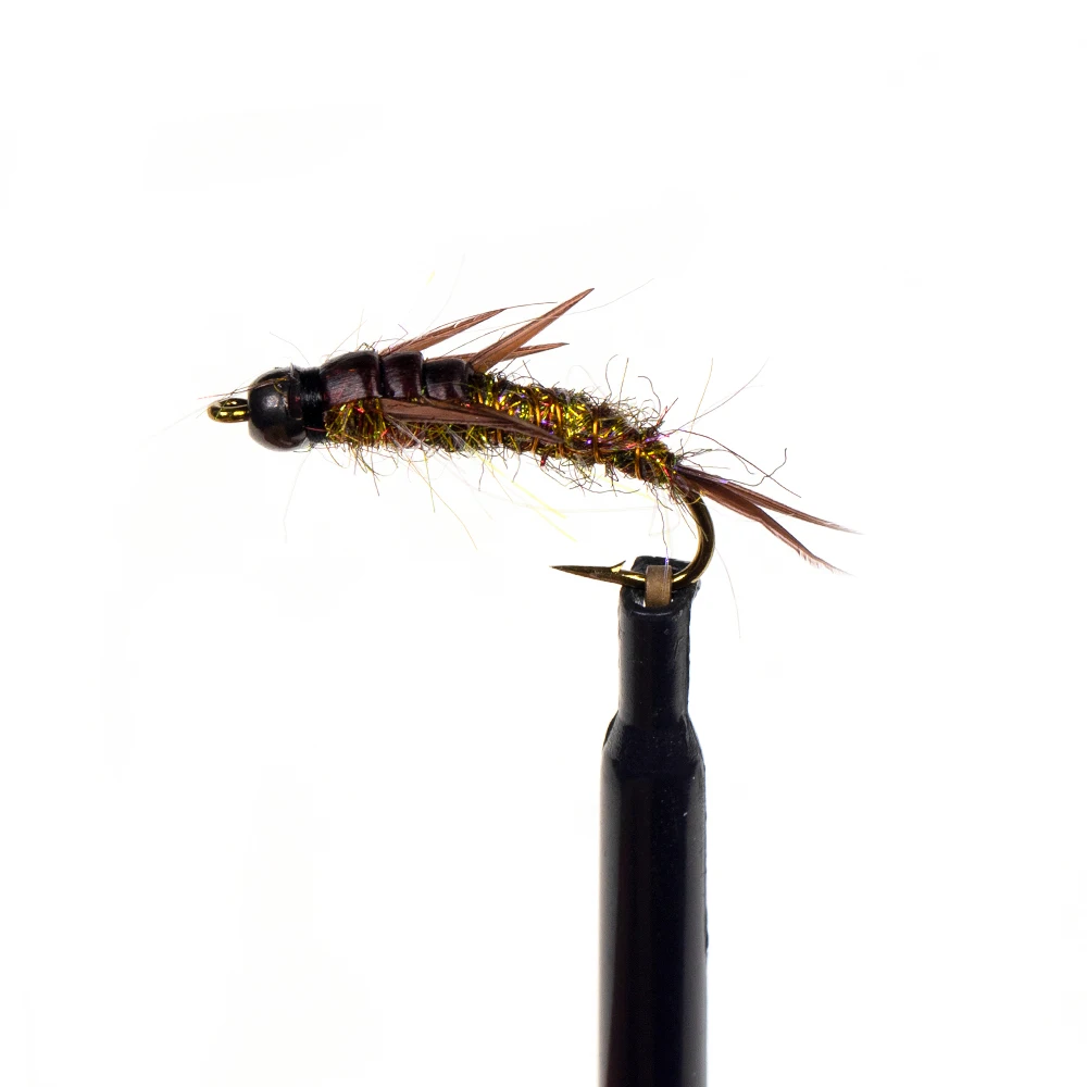 ICERIO-señuelo de pesca de cobre de hundimiento rápido para trucha, señuelo de pesca de lubina azul, 8 piezas - imagen 4