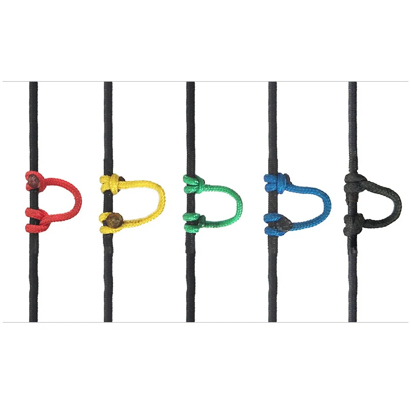 Arco compuesto largo con cuerda anillo D – práctica de tiro resistente - imagen 2