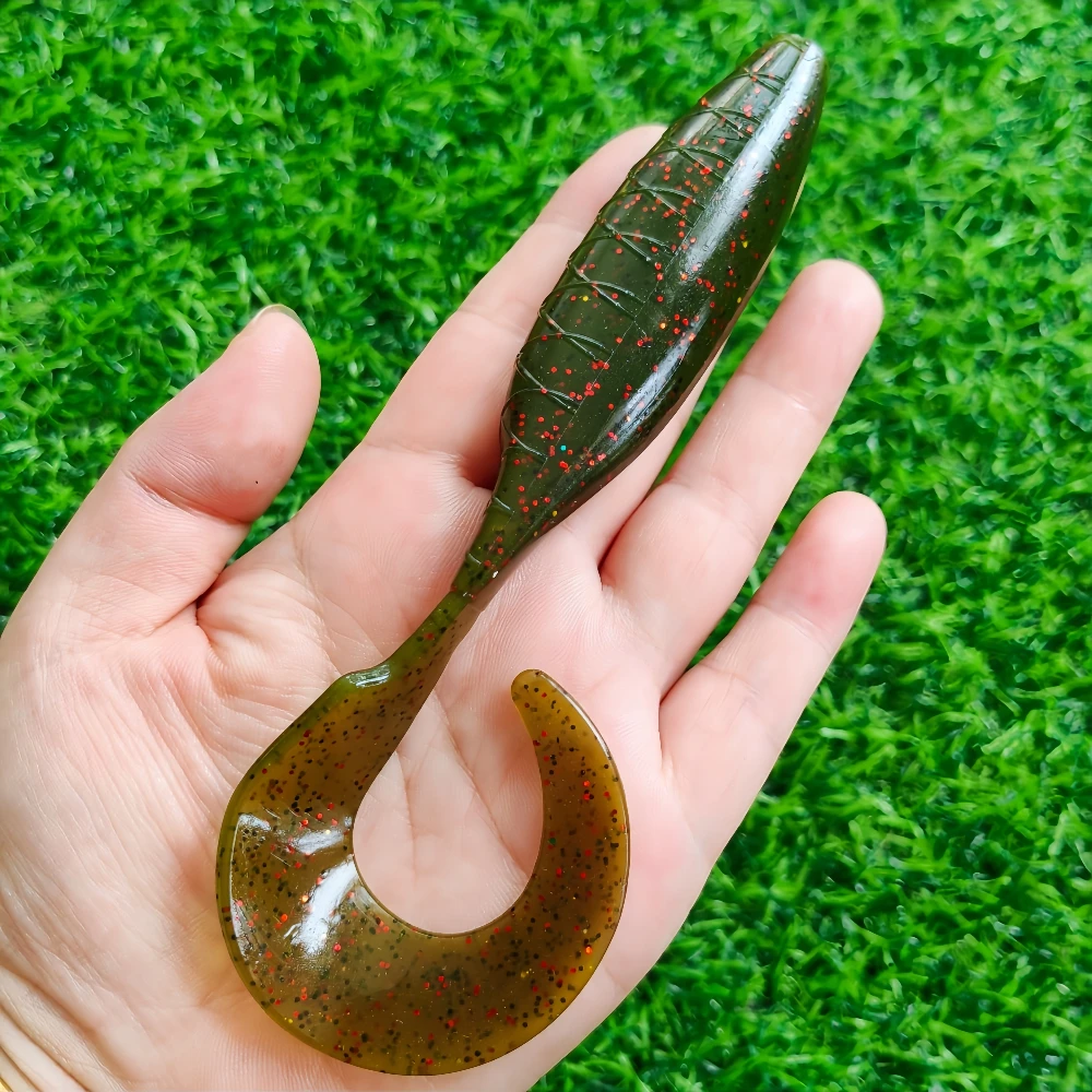 3 uds Señuelos de Pesca cebo Artificial suave 16cm/23g equipo de pesca suave - imagen 5