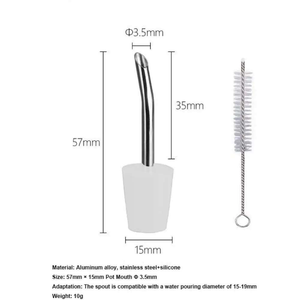 Extensor de silicona para hervidor – Boquilla portátil para pesca - imagen 2