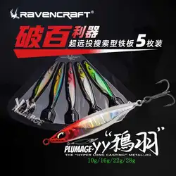 Ravencraft YY Long Shot Jig Metálico Hundible para Bass