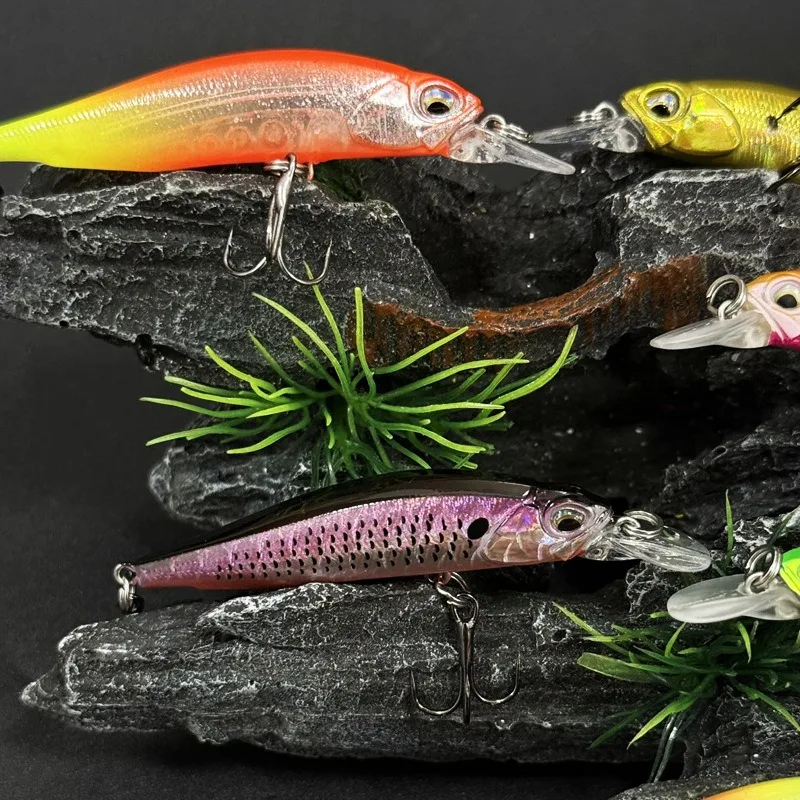 Jerkbait suspendido 63SP – Señuelo duro UV para trucha y lubina - imagen 4