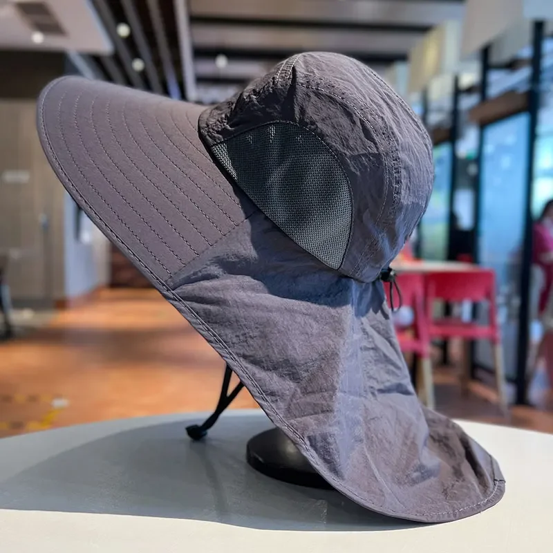 Sombrero de pesca anti-UV plegable y transpirable - imagen 5