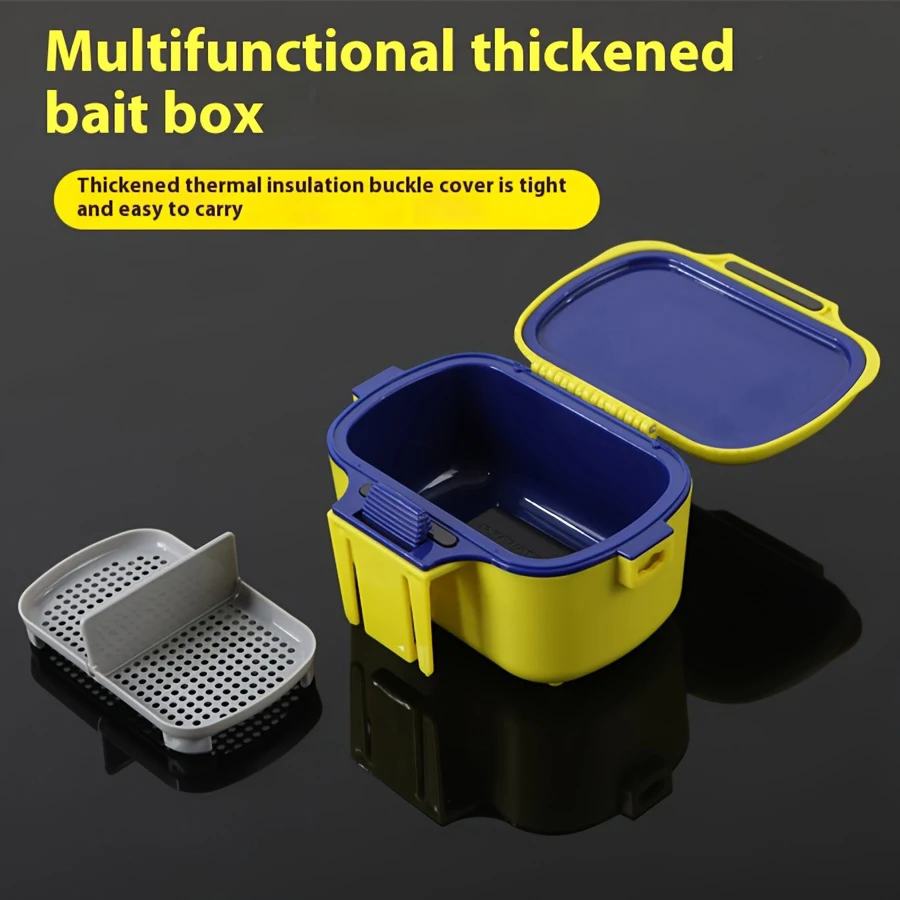 Caja de cebo transpirable para lombrices y señuelos vivos - imagen 4