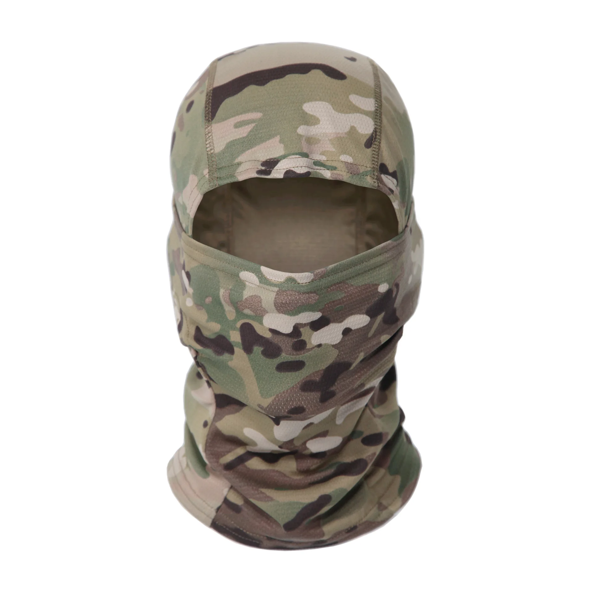 Máscara de cara completa para ciclismo, pasamontañas de camuflaje militar, capucha de caza, pesca al aire libre, protección del ejército, casco deportivo, forro, gorra, bufanda - imagen 4
