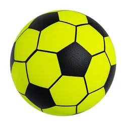 Balón de espuma con sonido amortiguado, fácil de apretar para interior
