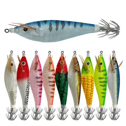 Jig calamar sepia luminoso plomo anzuelo para pesca en agua salada
