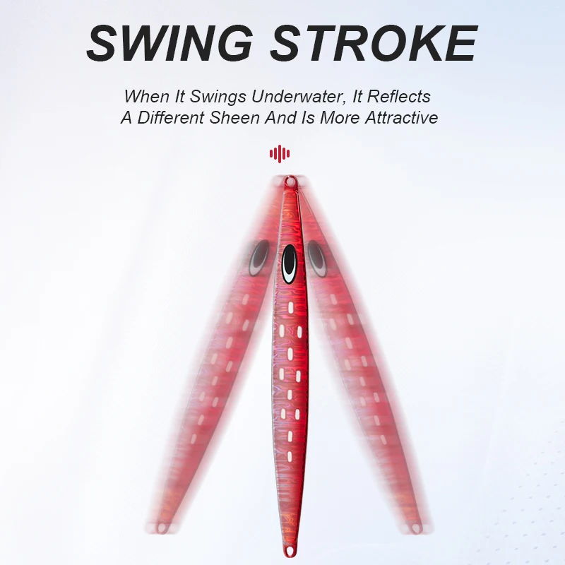 OBSESSION 160g Swim Rider soldadura de hierro corto agua salada velocidad rápida caída Trolling Jigging señuelo pesca de mar cebo duro Vertical - imagen 5