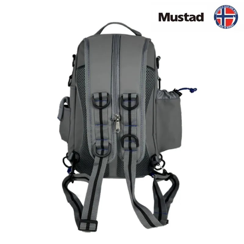 Bolsa de cadera MUSTAD Game Time, aparejos, riñonera impermeable M con espacio de almacenamiento suficiente para pesca al aire libre, novedad de 2024 - imagen 3