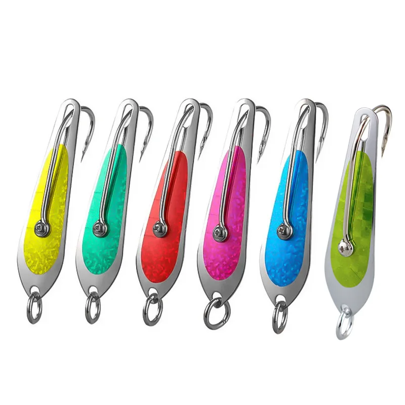 Cuchara de curricán acero inoxidable 13G para jigging con dron - imagen 2