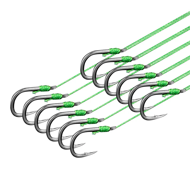 PD-anzuelo de pesca SublineDouble, anzuelo de pesca lineal, anzuelo de pesca, antienredos, púas, Iseini Izu - imagen 5