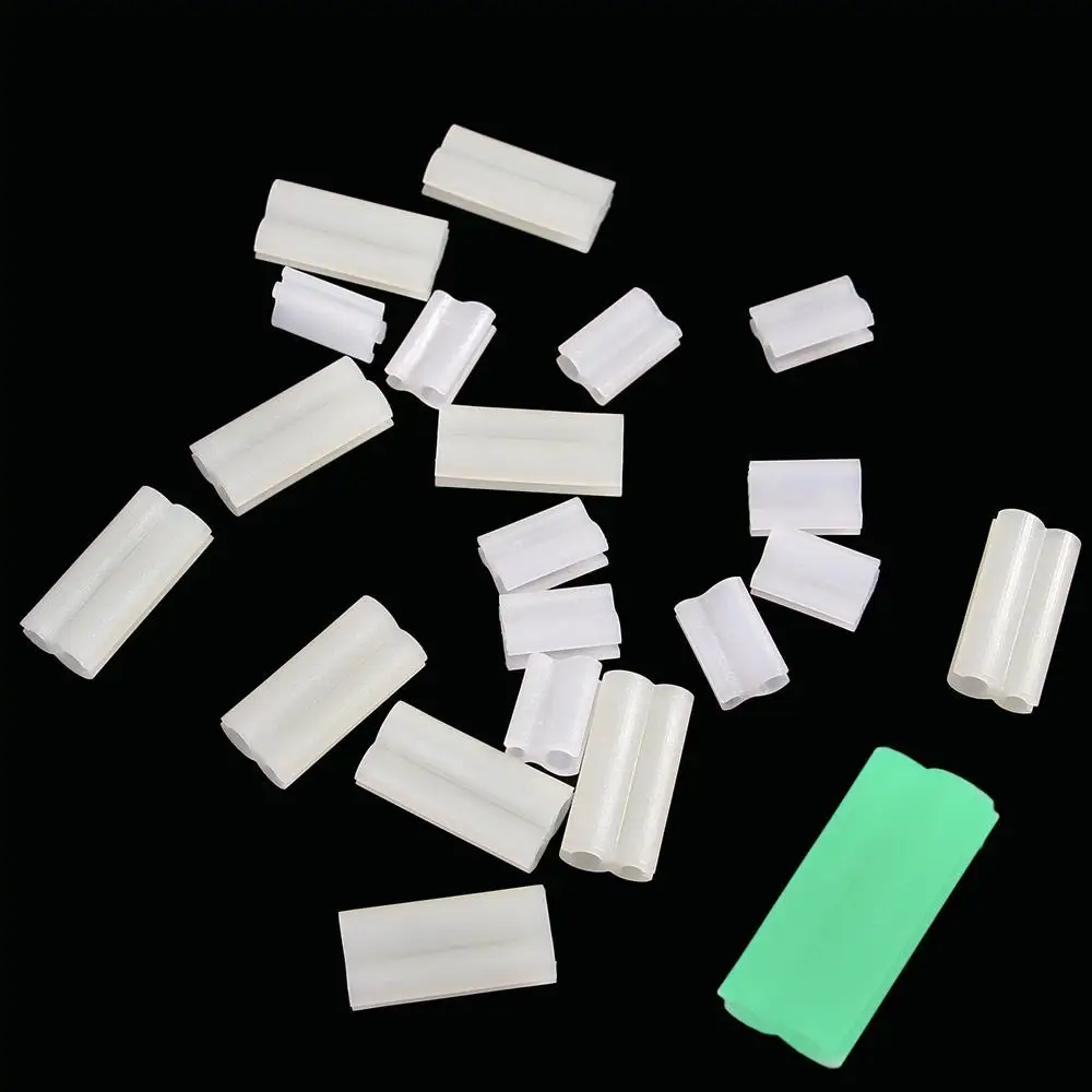 10 stuks clip op licht vissen donkere vlotter hold hengel hengel feeder visgereedschap - imagen 5