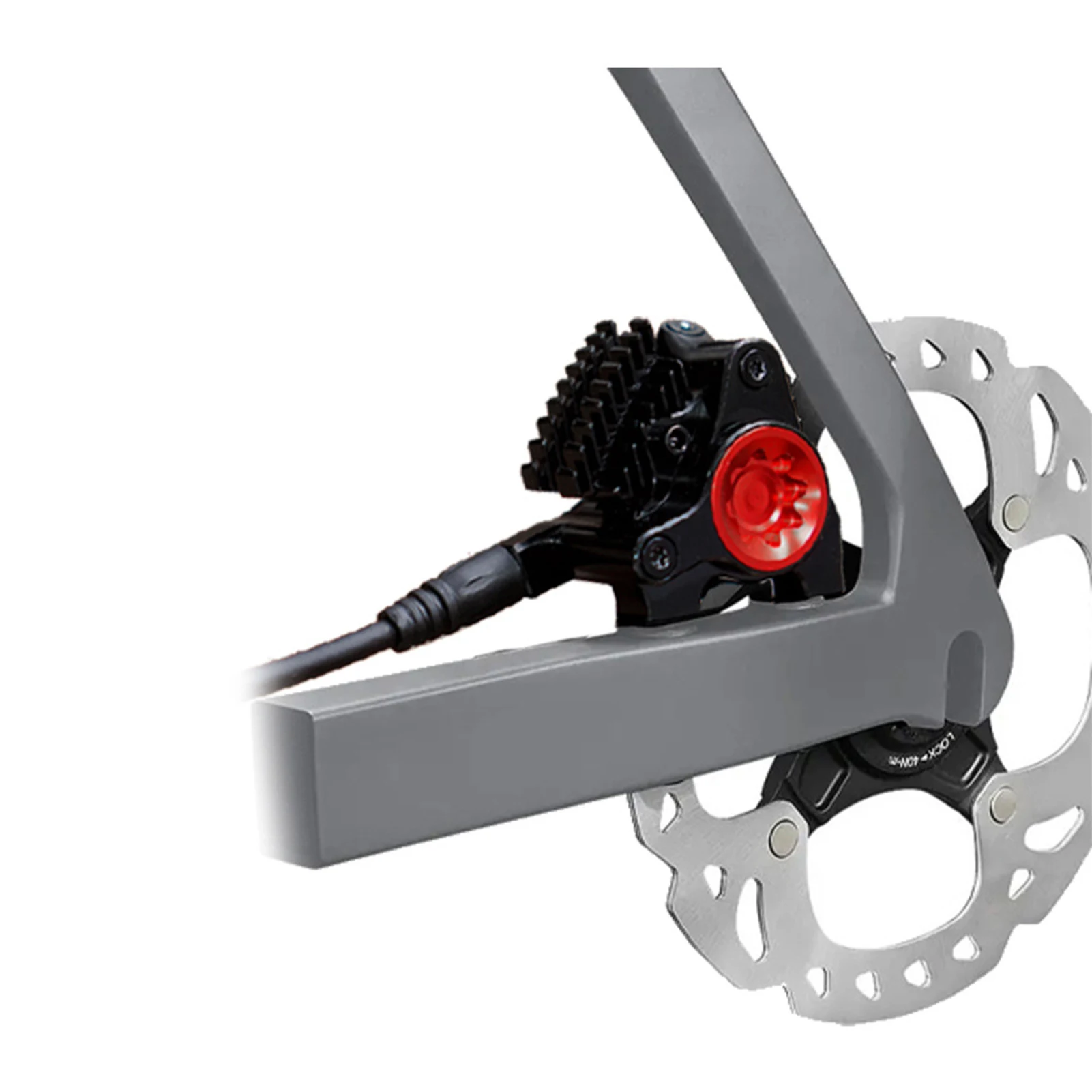 Frenos de disco hidráulicos para bicicleta de carretera, sistema de aceite mineral de aluminio con dos pinzas de pistón