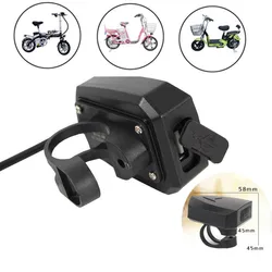 Cargador USB para bicicleta eléctrica salida 5V 2A 36-72V