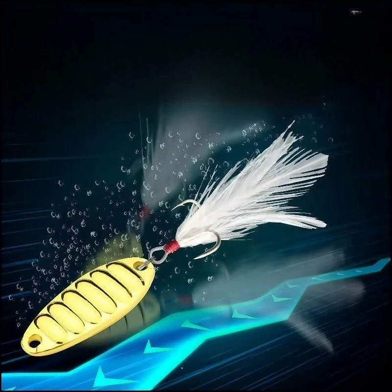 1 Uds. Cebo de lubina Artificial Luya con lentejuelas de vibración coloridas de largo alcance con capa de agua de Metal, cebo especial para cebo tembloroso - imagen 4