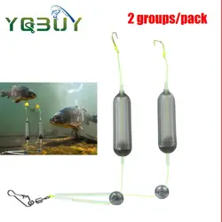 Juego de 2 uds de anzuelos de pesca para el cabello, 2 anzuelos Iseni, anzuelo de pesca de carpa cruciana, suspensión de púas, antideslizante, aparejos de pesca para carpa