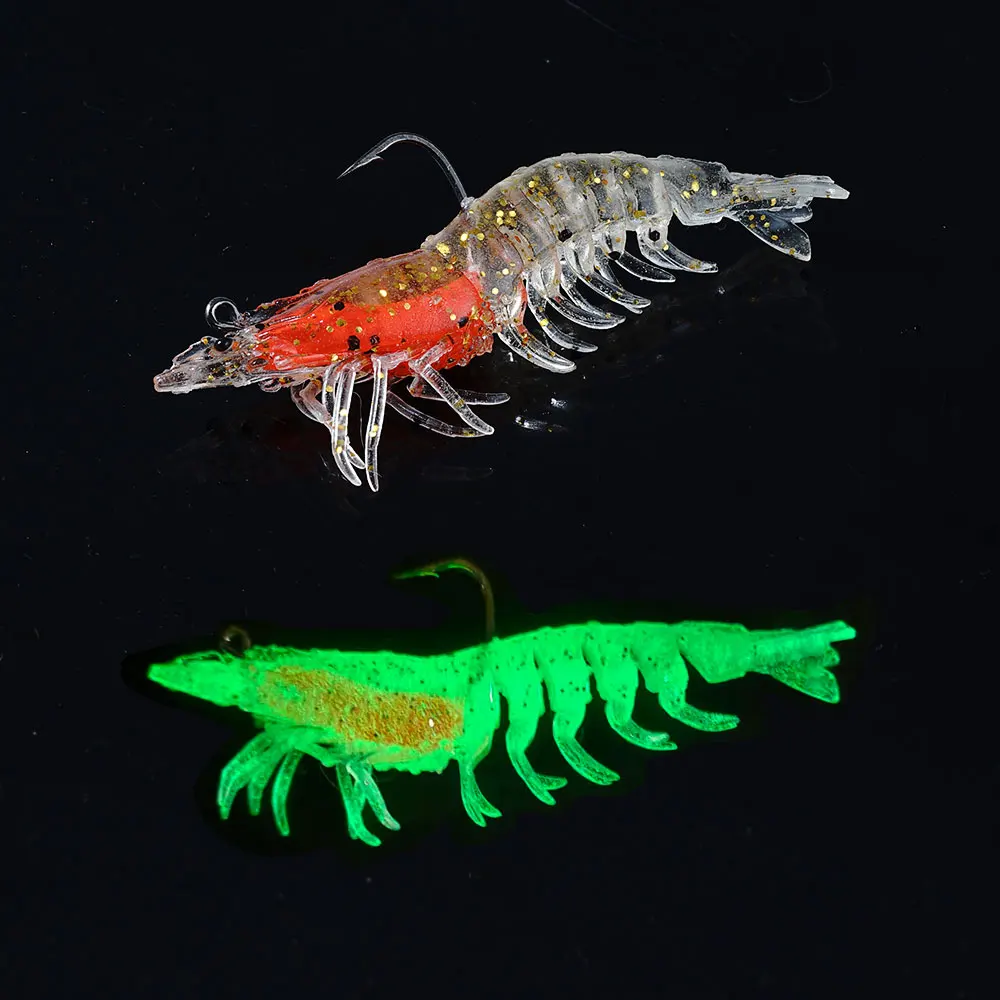 Cebo suave luminoso SUNMILE para lubina y dorado con plantilla - imagen 5