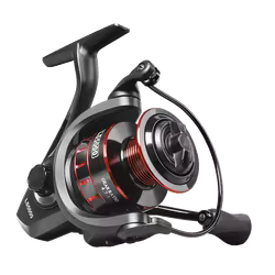 Carrete de pesca señuelo 1000 2000 3000 carrete giratorio doble agarre carrete profundo poco profundo carrete de pesca de carpa pesca con caña de equilibrio