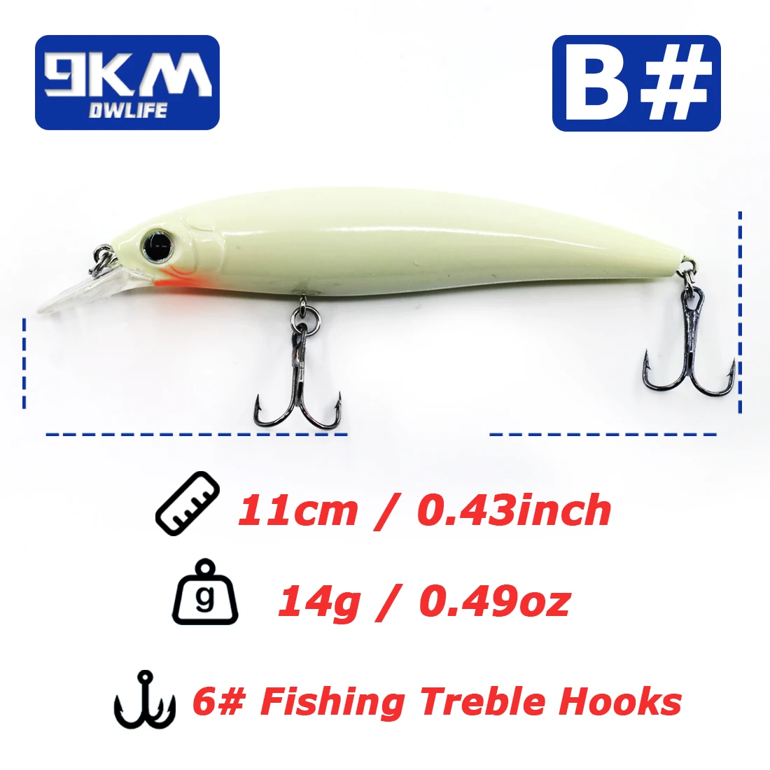 Size B-11cm 14g