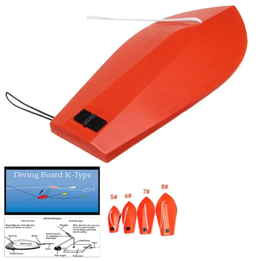 Herramienta de pesca tipo K, tabla de buceo como pescado, tabla de pesca irrompible, luz tipo K, peces migratoria principales - imagen 5