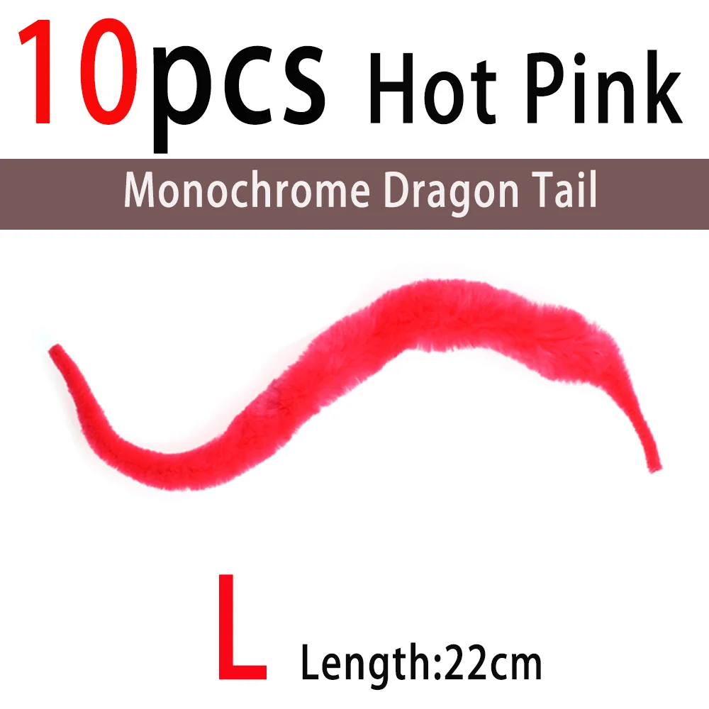L 10pcs Hot Pink