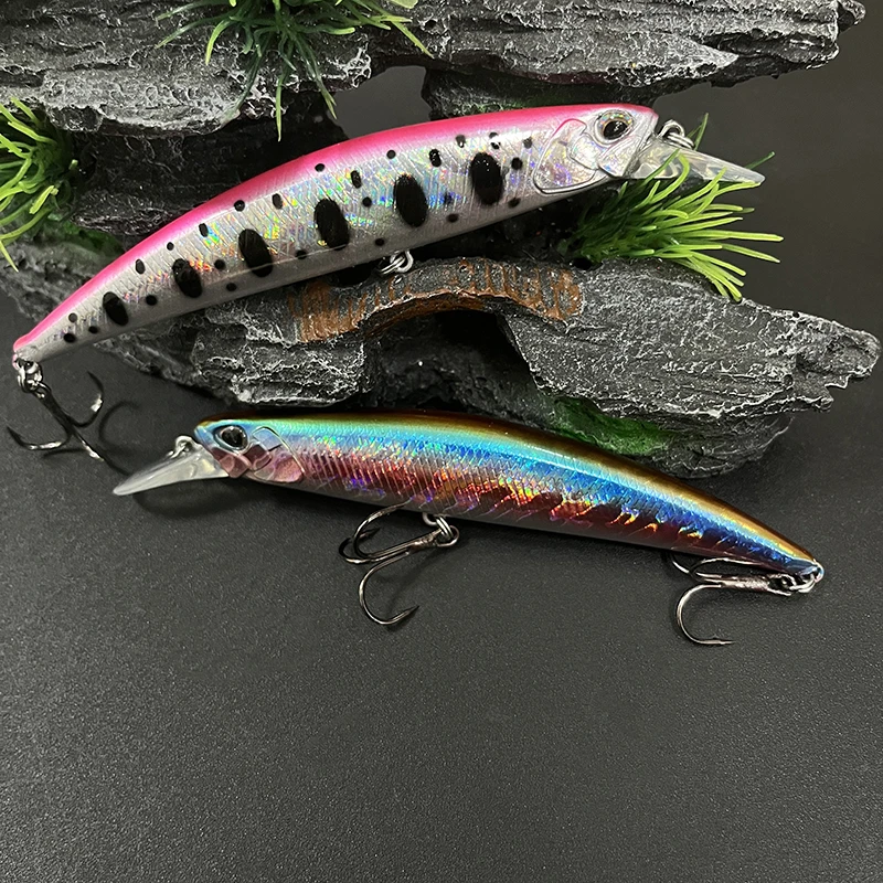 RYUKI 110S Señuelo Minnow Hundimiento Rápido para Lubina - imagen 4