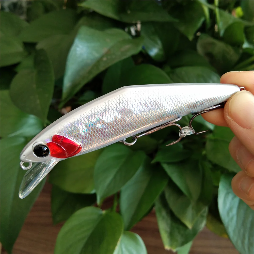 Señuelo de pesca de hundimiento lento, 4 piezas, 85mm, 14,7g, 85S, DW99, cebos duros artificiales, trucha, Jerkbait - imagen 5